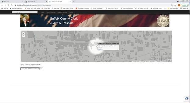 HOWL app loaded map